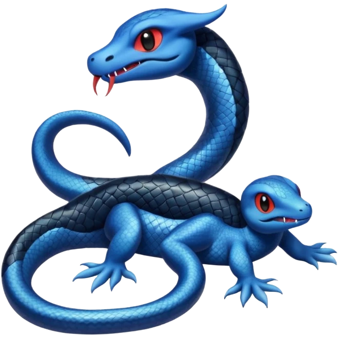 Salandit-Piplup-Seviper-fusion emoji