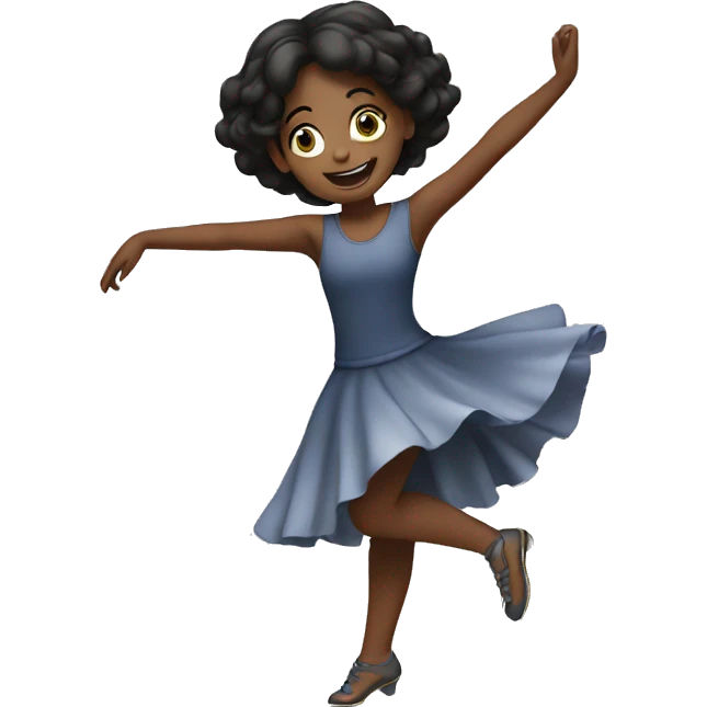 Girl dancing emoji