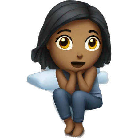 Bed cold girl emoji