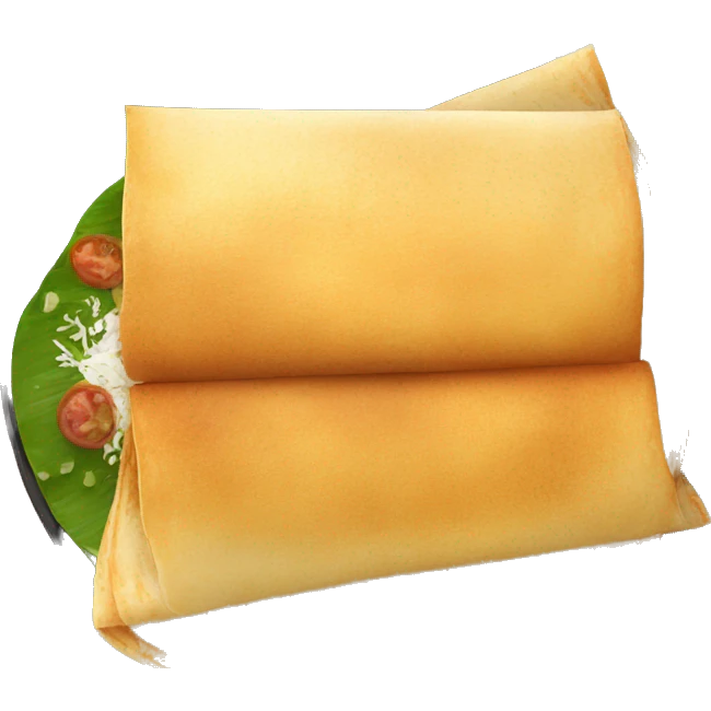 dosa south indian dish emoji