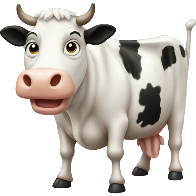 Cow have an idea emoji