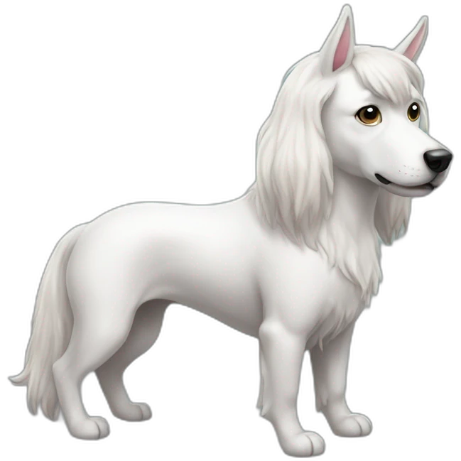 Licorne + chien emoji