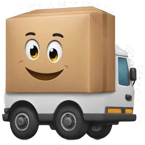 Package delivery emoji
