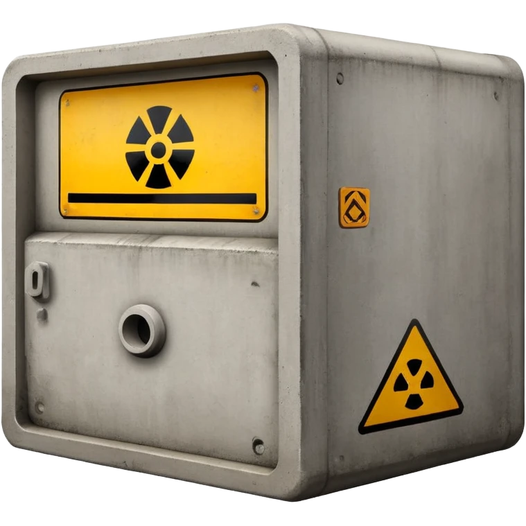 bunker with warning symbols emoji