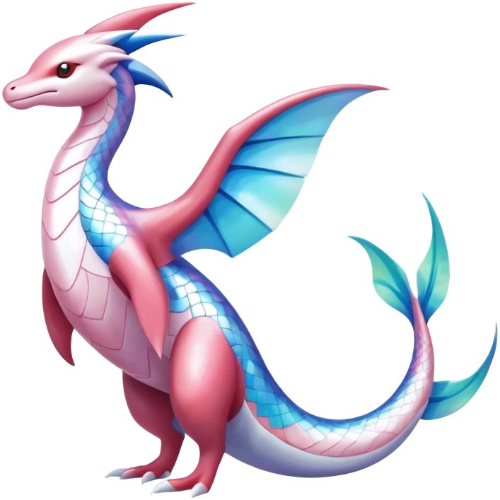 Dragonair-Latios-Milotic-Latias-Fakémon-hybrid-creature (full body)  emoji