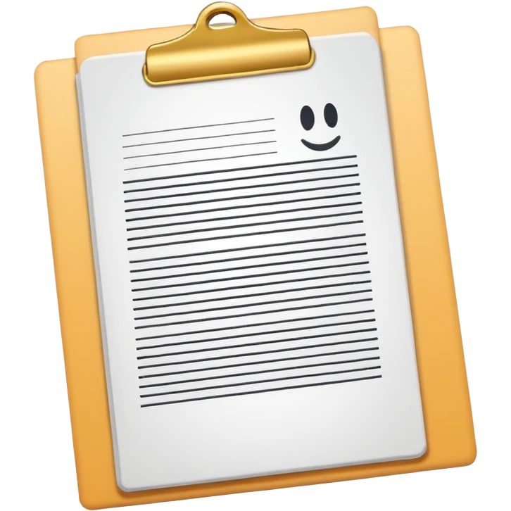 realistic documents with title page white color no emoticons emoji