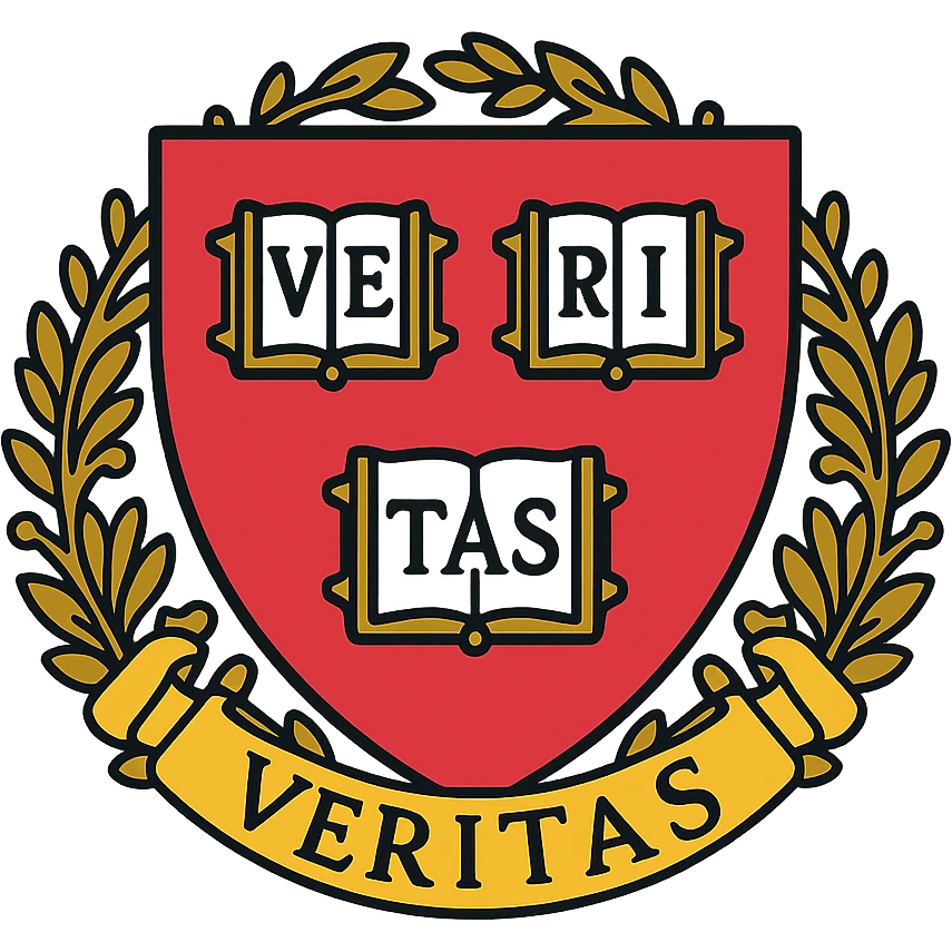 Harvard emblem color outline icon emoji
