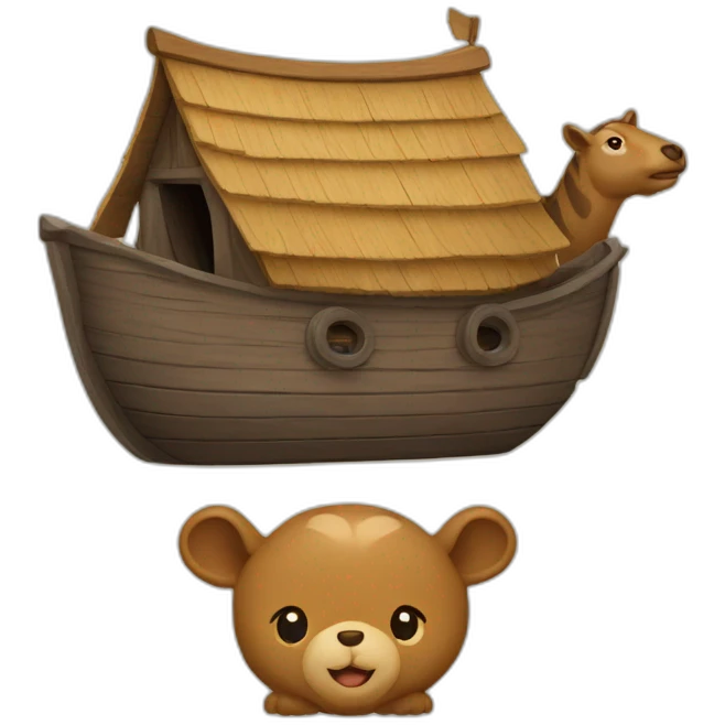 noah's ark emoji