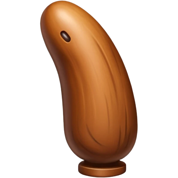 Big brown realistic dick emoji