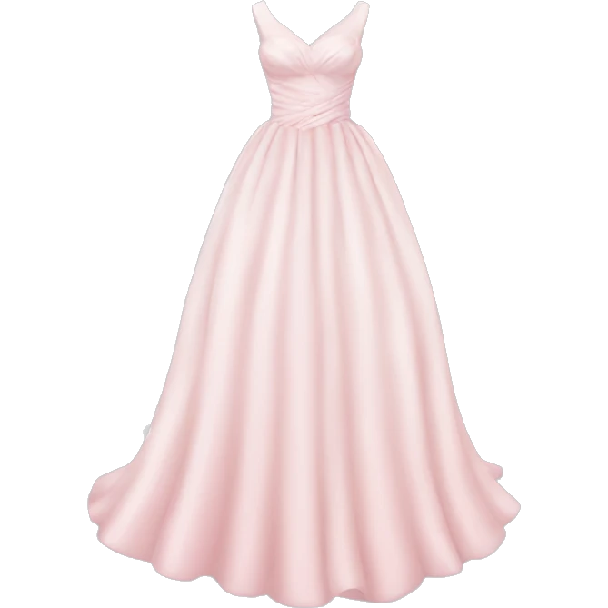pastel pink wedding dress emoji