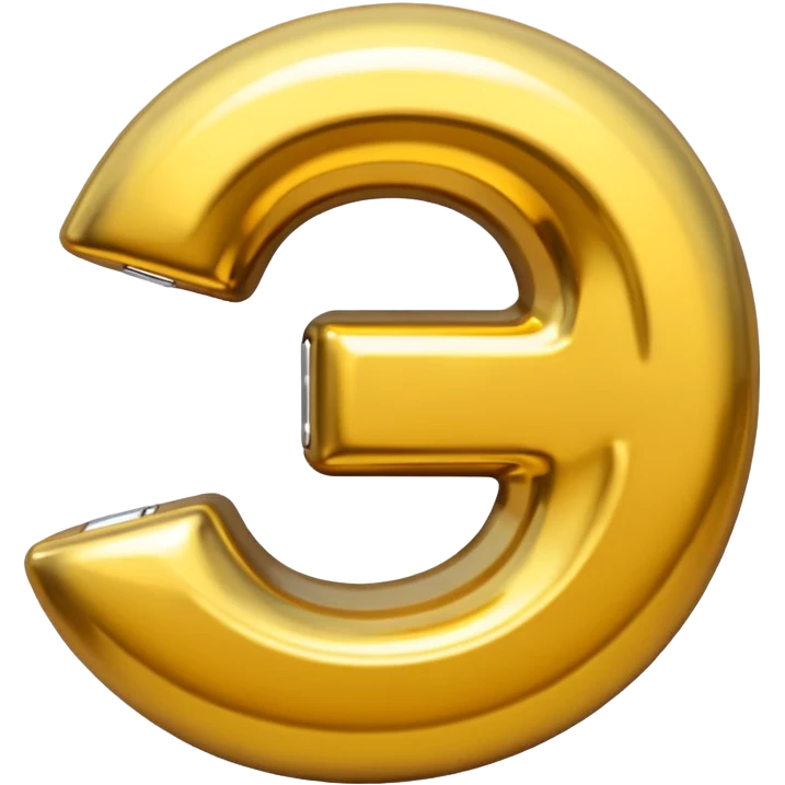 the number 2026 gold emoji