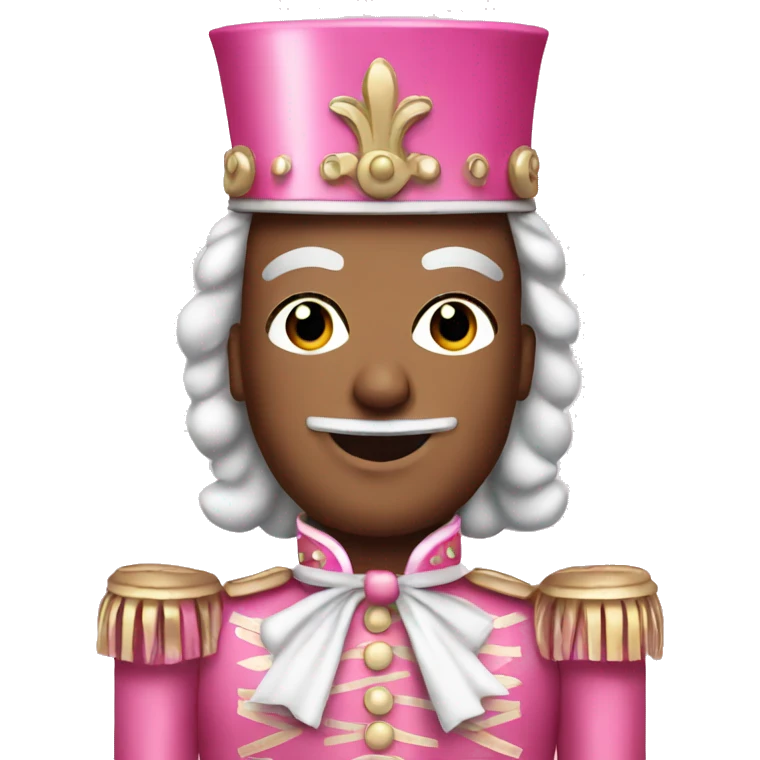 pink nutcracker emoji