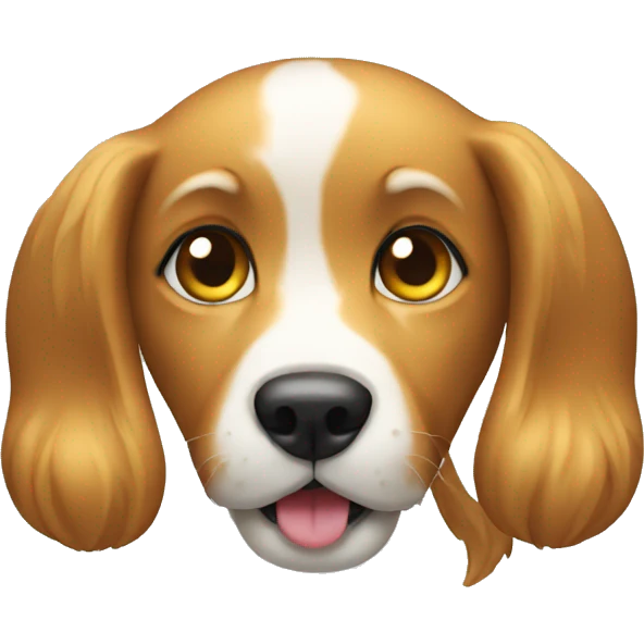 Plastic puppy emoji