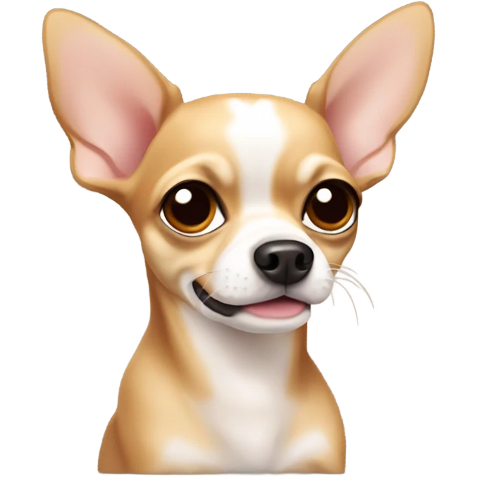 tan boy Chihuahua floppy ears emoji