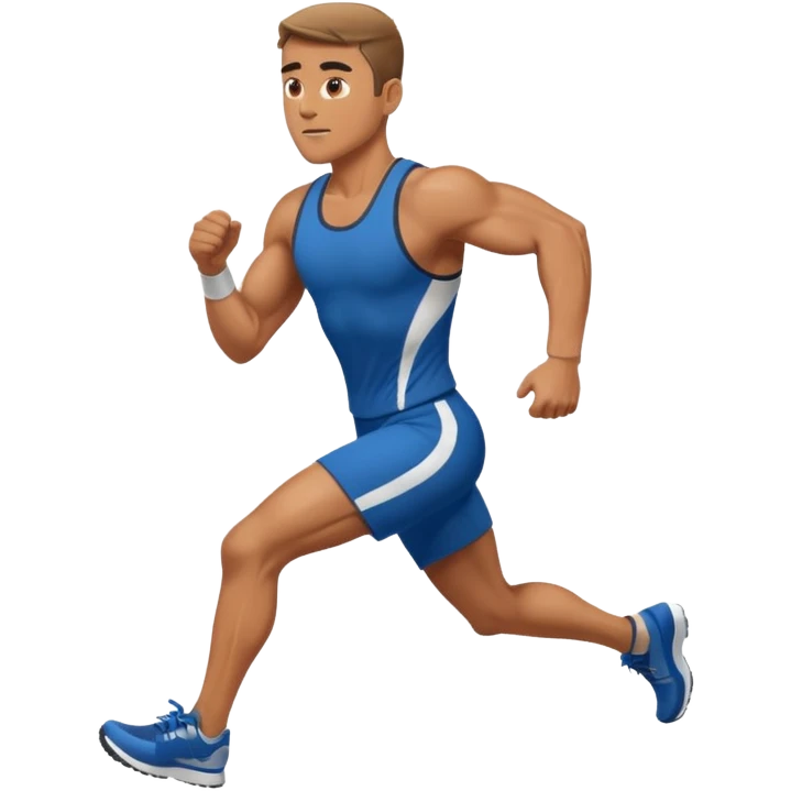 a man running emoji