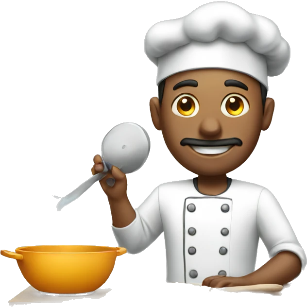 man cooking contract emoji
