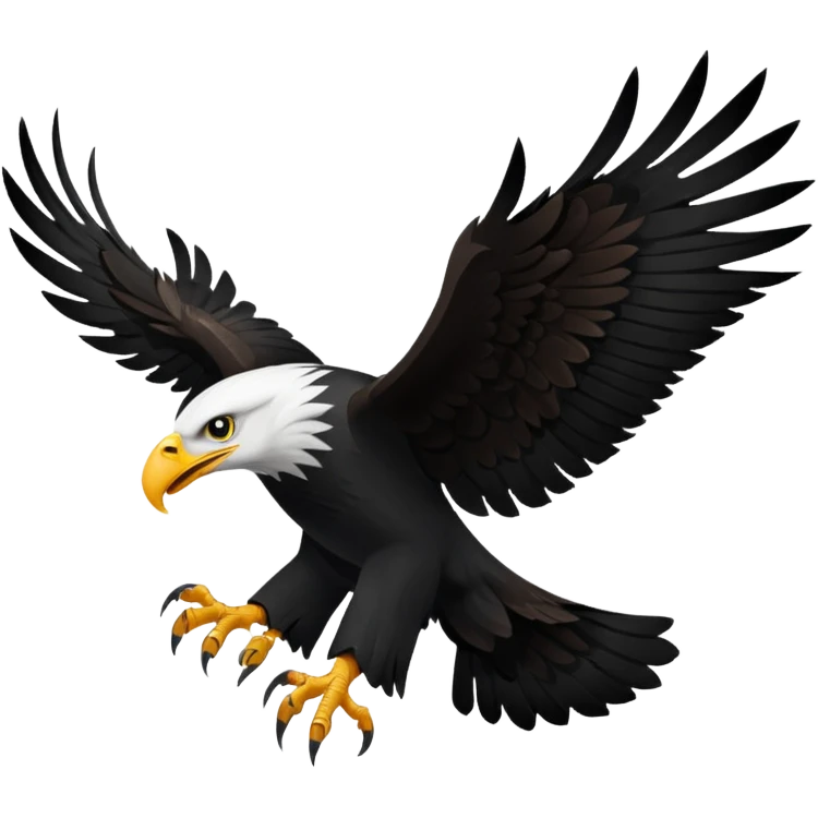 راية العقاب سوداء emoji