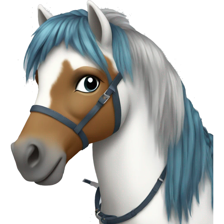 a pony with much detail, you choose colour and acsesories! emoji