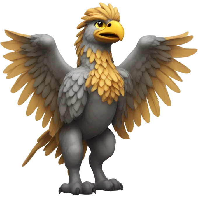 Griffin flapping wings emoji