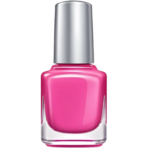 Bottle of nail polish emoji