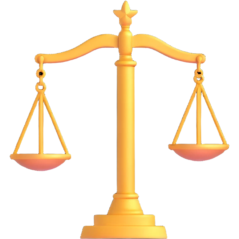Justice symbol emoji