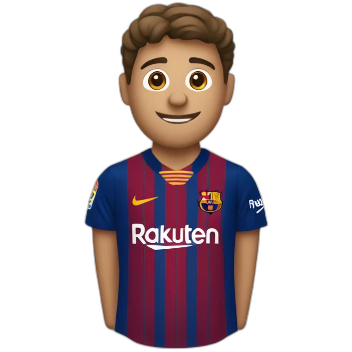 Fc Barcelone logo emoji