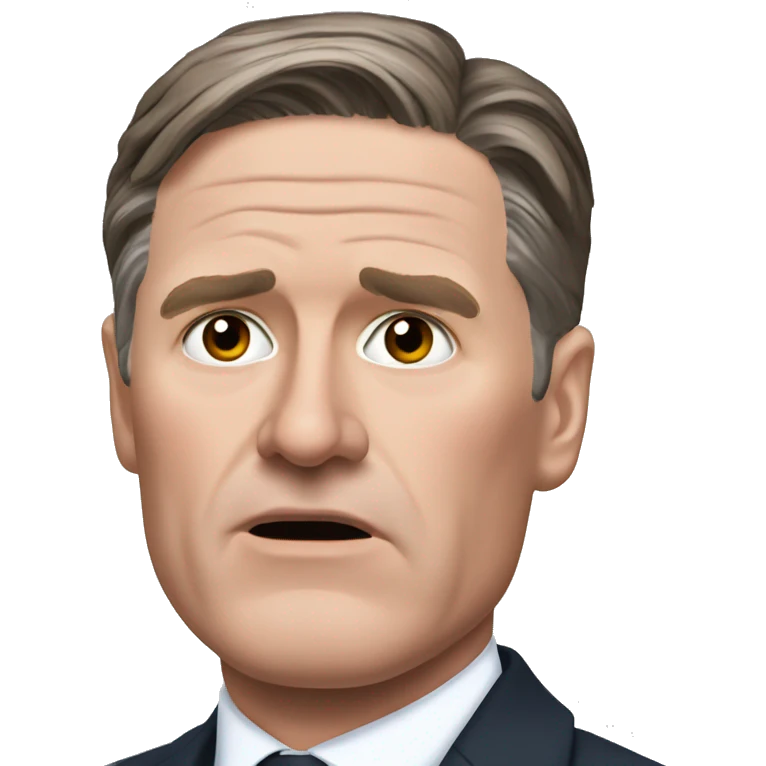 a very cold keir starmer emoji