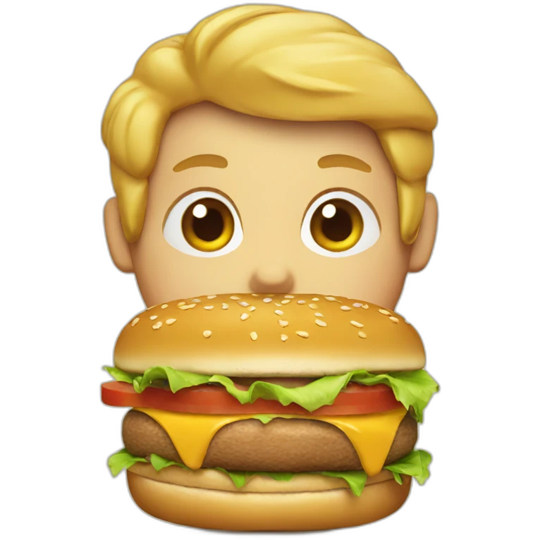 eating-burger emoji