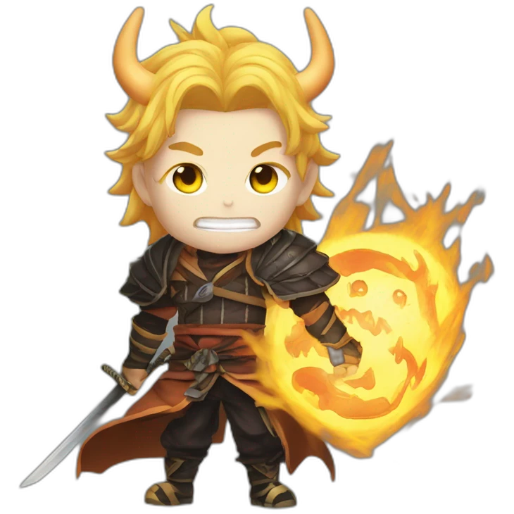 Zenitsu demon slayer emoji