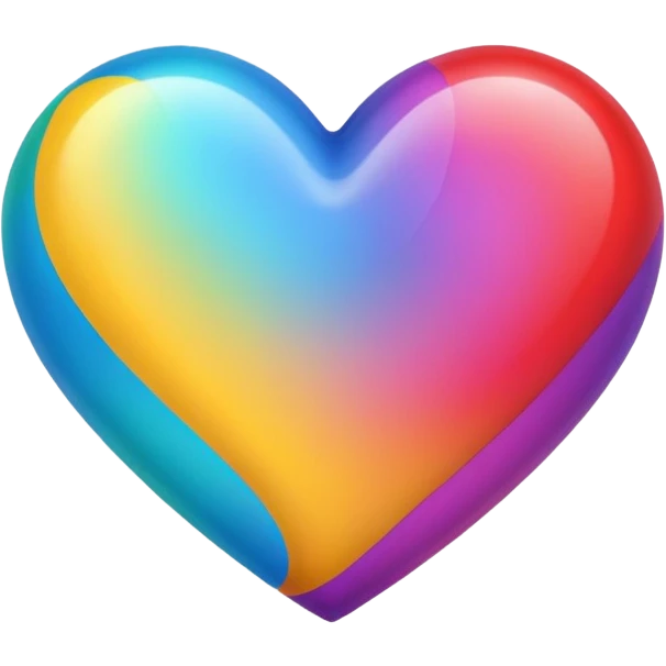 Cœur multicolore  emoji
