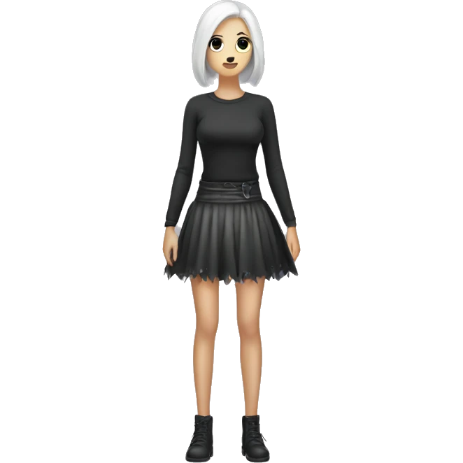 ghotic skirt emoji