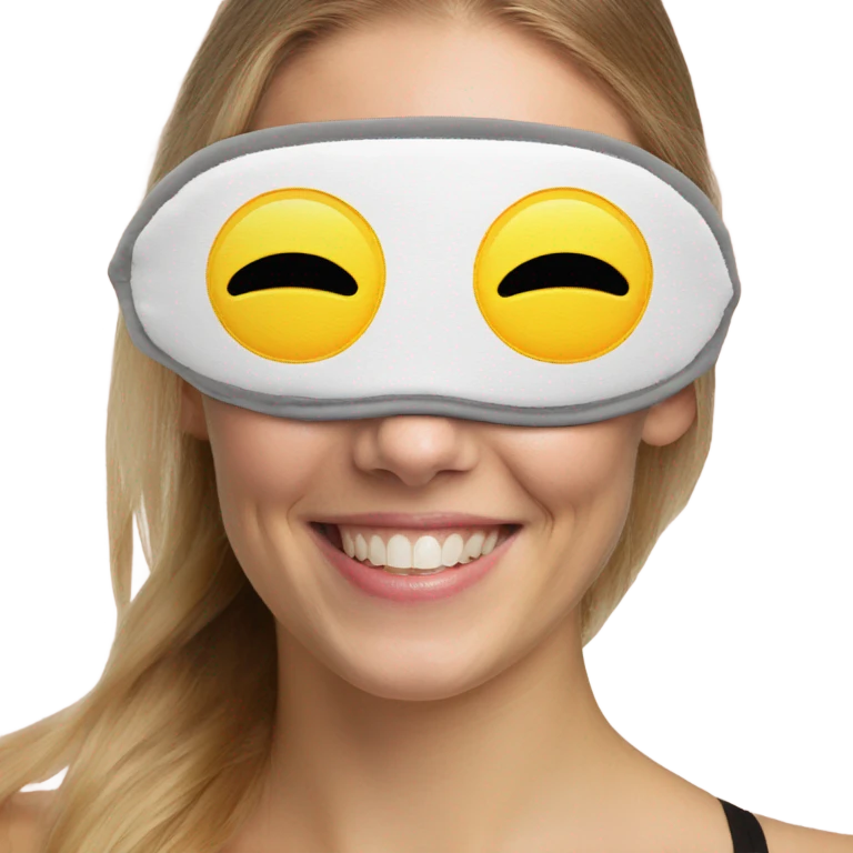 eye mask emoji