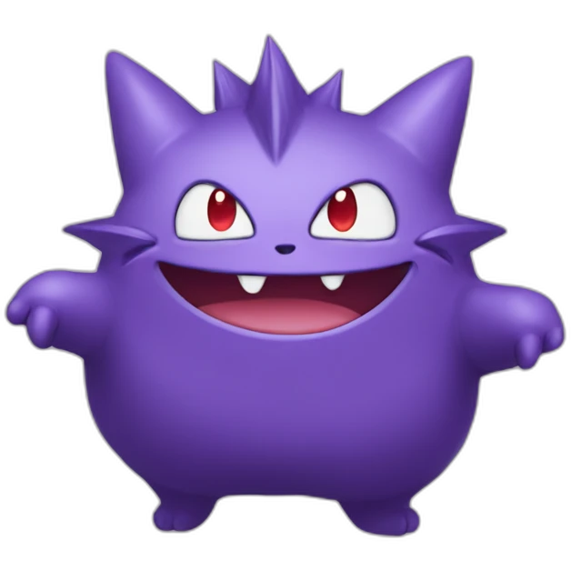 kawaii gengar emoji