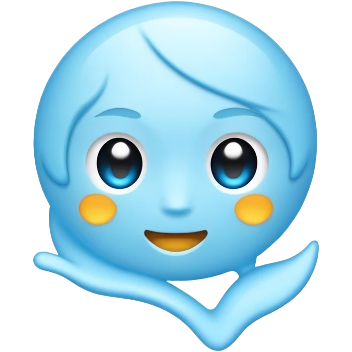 LIGHT BLUE emoji