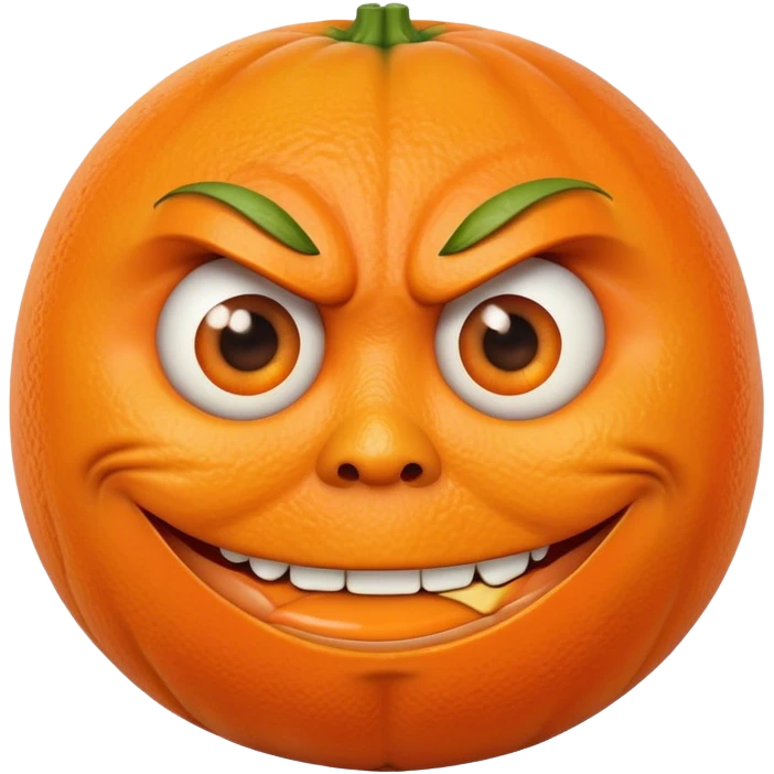 Annoying orange  emoji