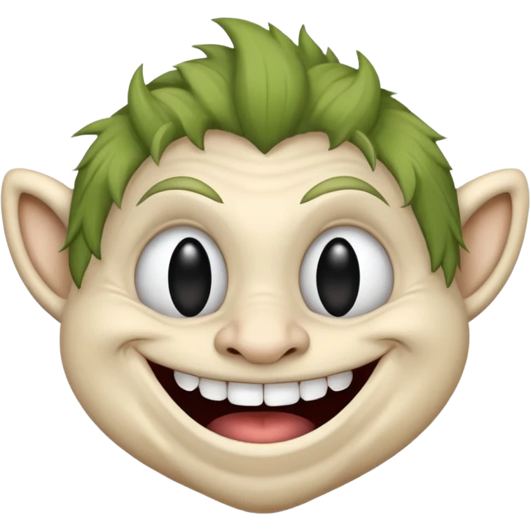 Troll face emoji