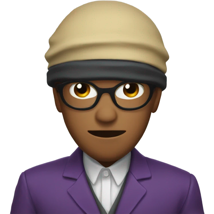 Squid game head square emoji