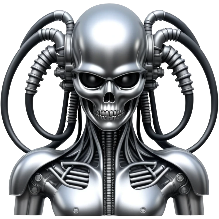 sorayama giger statue emoji