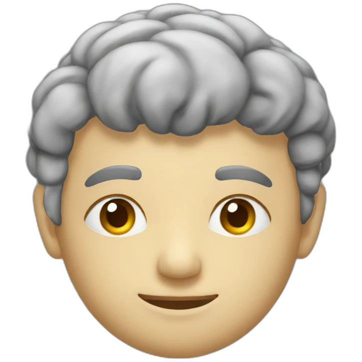 smooth-brain emoji