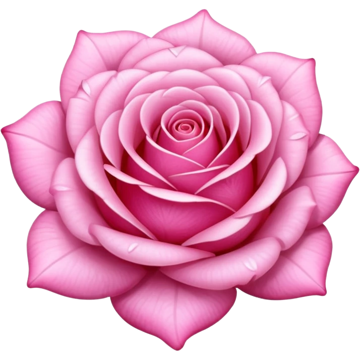 Glitter Pink Rose emoji