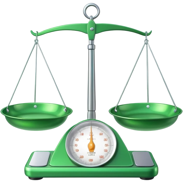 Scales with Green Pans emoji