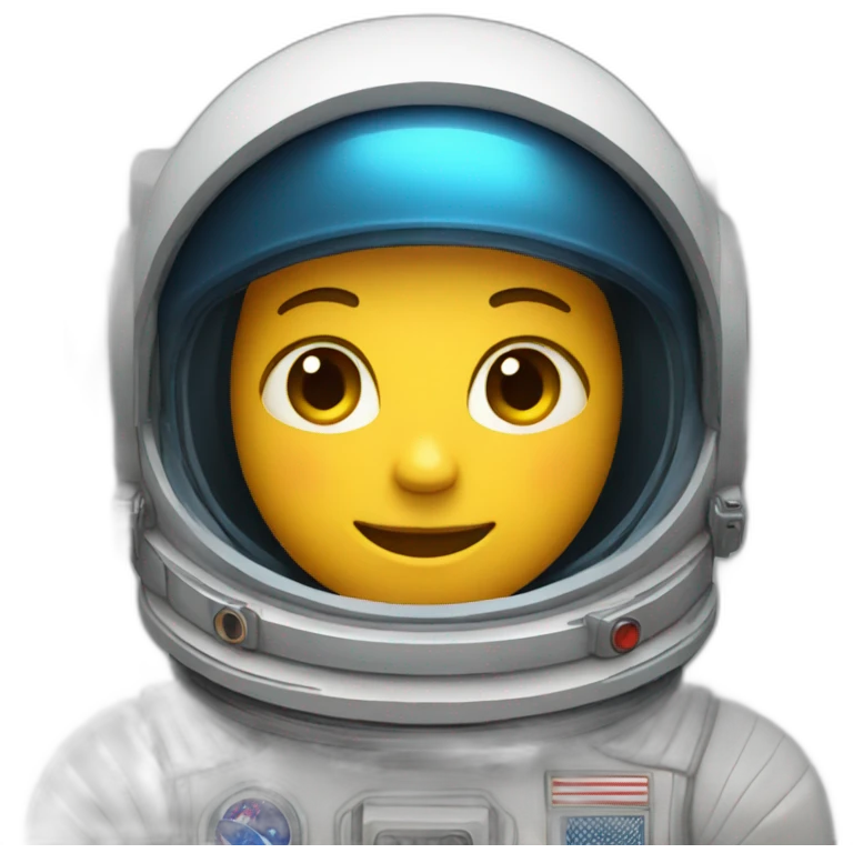 Chat astronaute emoji