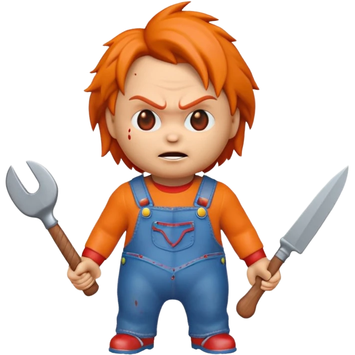 Un emojin de chuky emoji