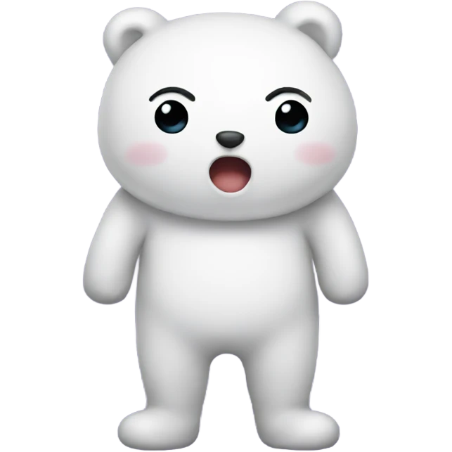 Boo with pants emoji