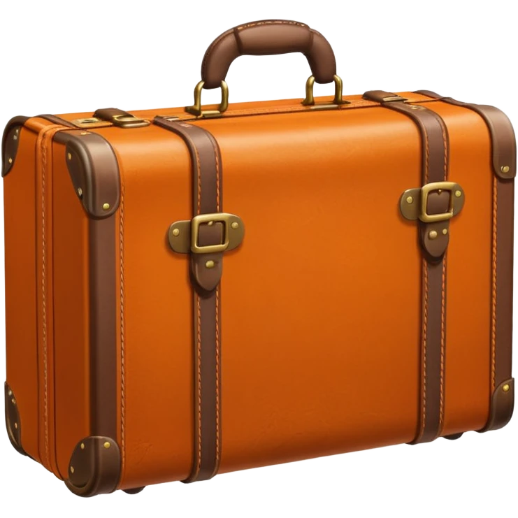 orange Suitcase emoji