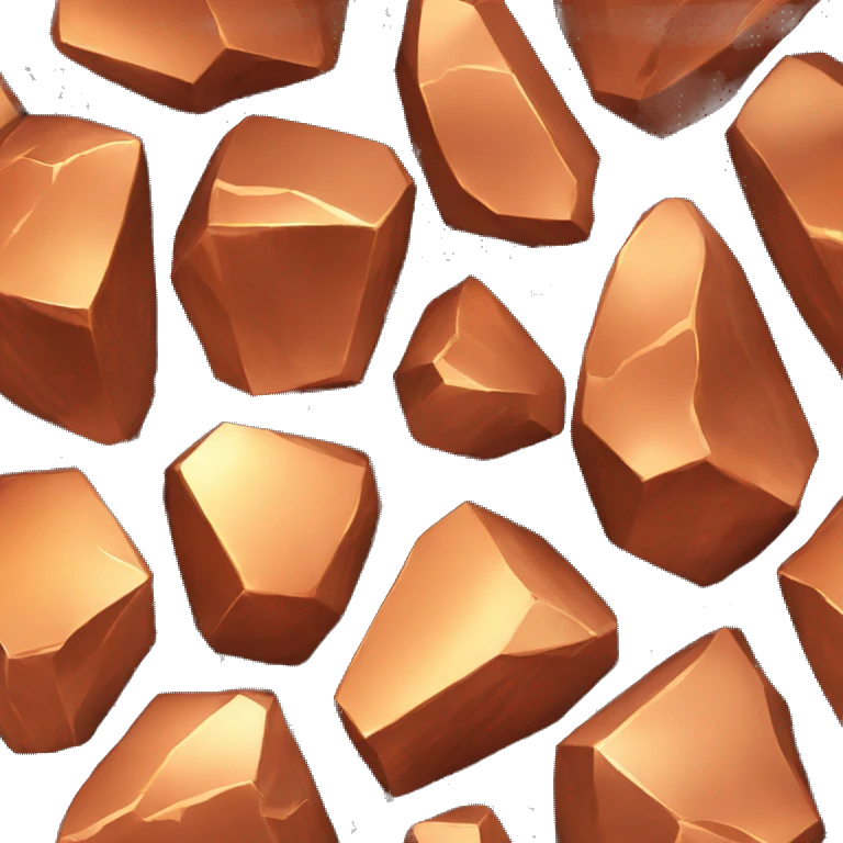 Copper ore emoji