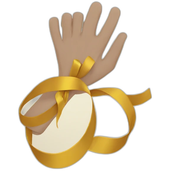 Hand fasting emoji