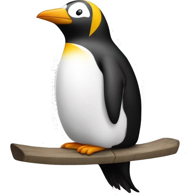 pingouin sur une balance emoji