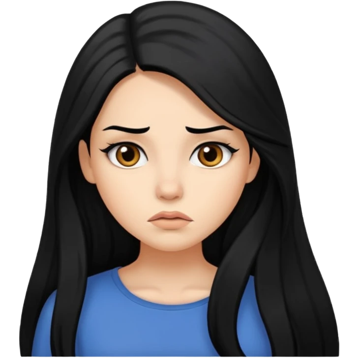 Give me an emoji of a woman looking unimpressed in a sassy way emoji