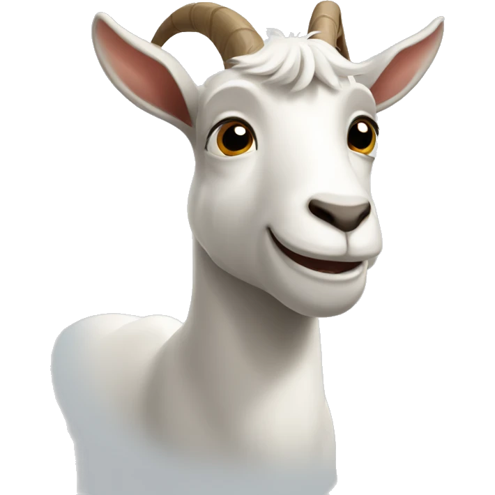 Goat with thumbs up  emoji